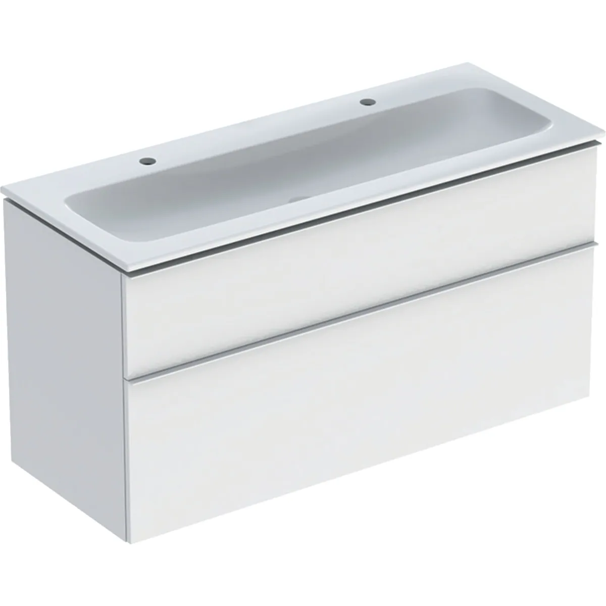 Allaskaappipaketti Geberit iCon 1200x480x630mm, mattavalkoinen