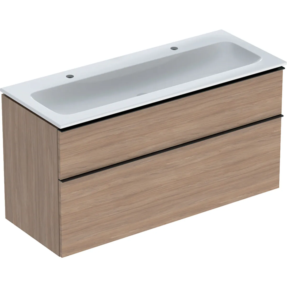 Allaskaappipaketti Geberit iCon 1200x480x630mm, tammi