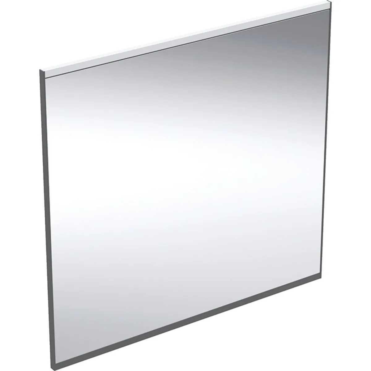 Tasopeili Geberit Option Plus Square 750x32x700mm, musta matta