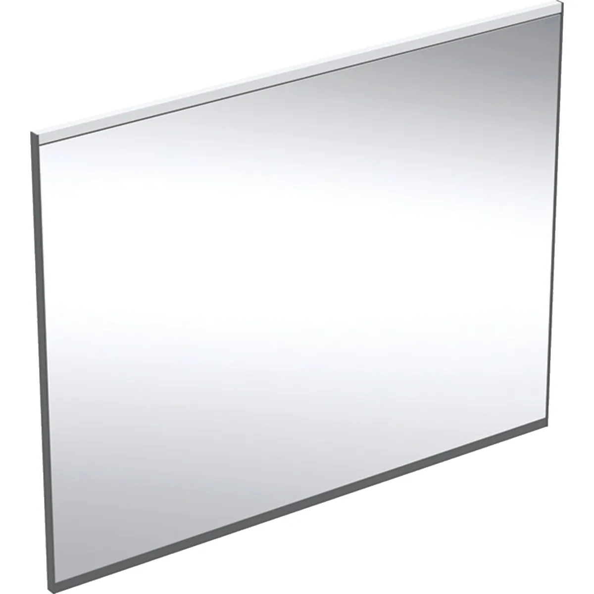 Tasopeili Geberit Option Plus Square 900x32x700mm, musta matta