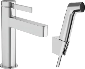 Pesuallashana hansgrohe Finoris 110 Bidette Push-Open Kromi