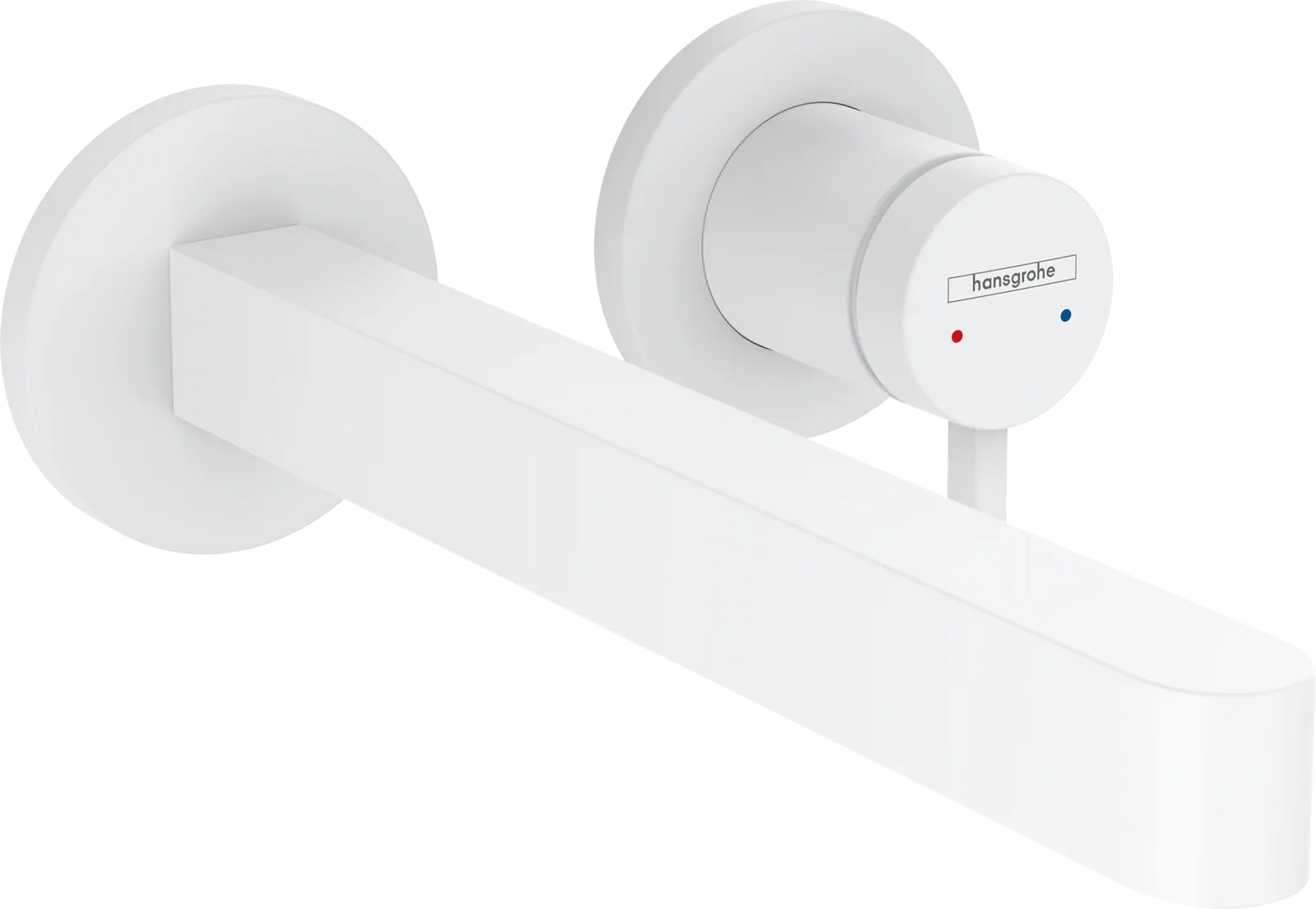 Pesuallashana pintaosa hansgrohe Finoris p.as juoksuputki 22,8cm m.valk