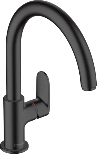 Keittiöhana hansgrohe Vernis Blend M35 260 1jet, raj.120° Matta musta
