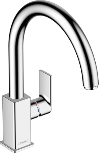 Keittiöhana hansgrohe Vernis Shape M35 260 1jet, raj.120° Kromi
