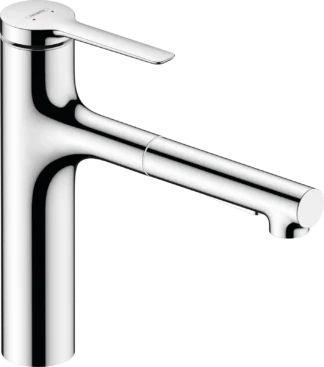 Keittiöhana hansgrohe Zesis M33 160 2jet ulosvedettävä kromi
