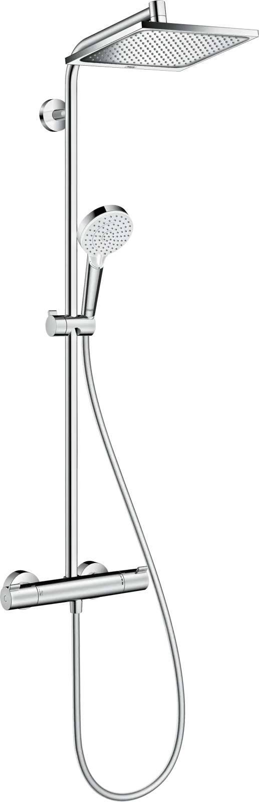 Suihkujärjestelmä hansgrohe Crometta E SHP 240 1jet EcoSmart kromi