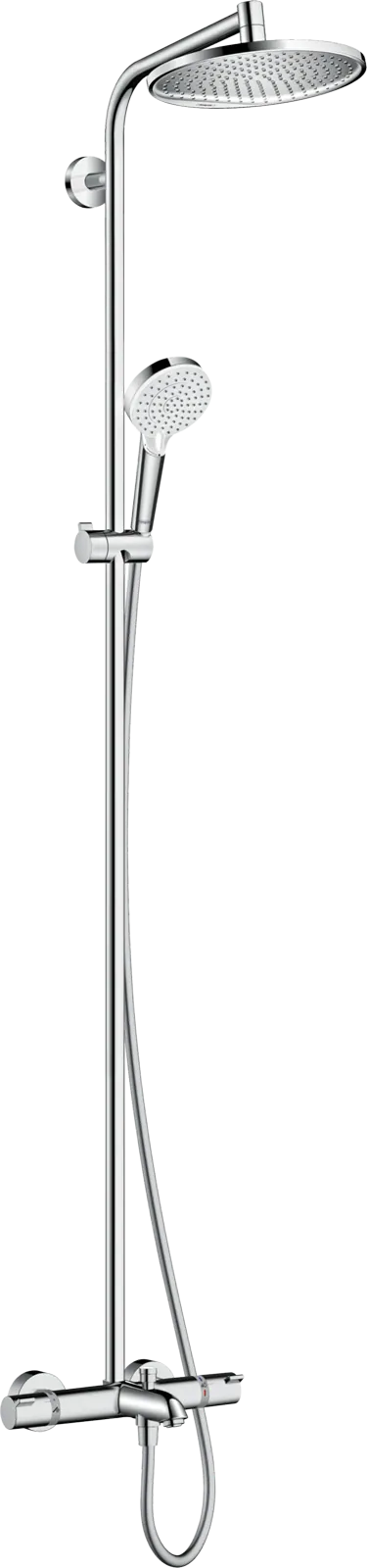 Suihkujärjestelmä hansgrohe Crometta S Showerpipe 240 1jet amme kromi