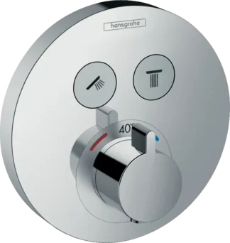 Suihkuhana pintaosa hansgrohe ShowerSelect S pintaosa 2-toim. DZR Kromi