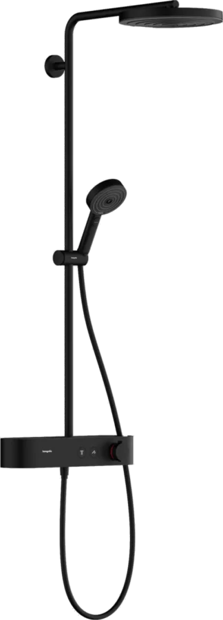 Suihkujärjestelmä hansgrohe Pulsify S Showerpipe 260 1jet m.musta
