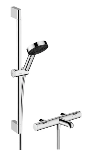 Suihkuhana setti hansgrohe Pulsify Select S Ecostat Fine ammeterm.kromi