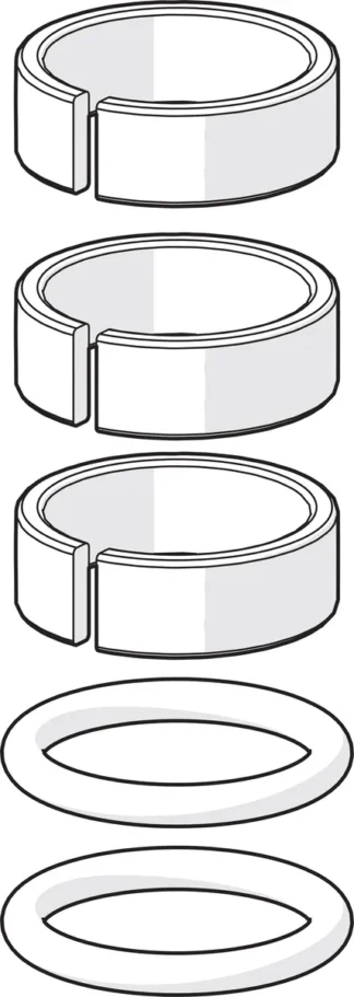 Juoksuputken tiivistesarja Oras Alessi 859358V
