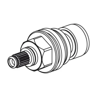 Käyttöventtiili keraaminen KWC Northern Europe GASTRO 3/4" 180°
