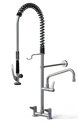 Esihuuhteluhana RIVER PUMP Top Clean 316L 6538 LEED