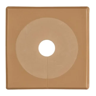 Peitelevy 1-osainen FALUPLAST Falu 12-16mm 38x38mm PA TPE rusk