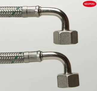 Tulovesiletku NEOPERL NEOFLEX SPX 1/2x1/2x1000mm kulma/kulma DN8