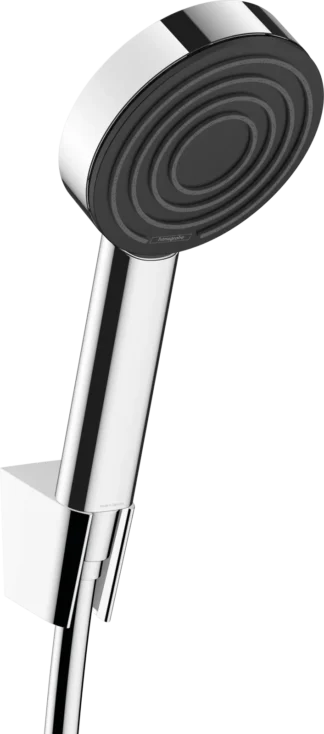 Käsisuihkusetti hansgrohe Pulsify S 105 1 jet 125 cm letkulla Krom