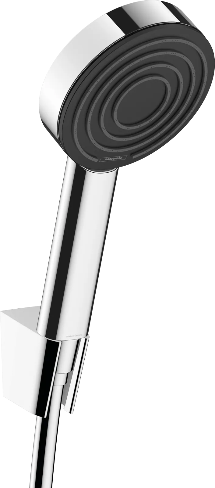 Käsisuihkusetti hansgrohe Pulsify S 105 1 jet 125 cm letkulla Krom