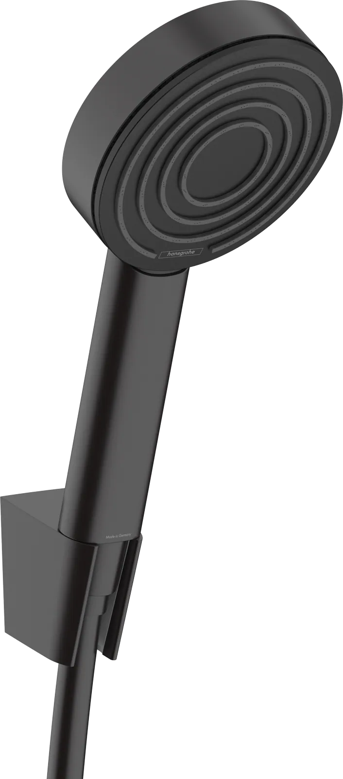 Käsisuihkusetti hansgrohe Pulsify S 105 1 jet 125 cm letkul.M.must