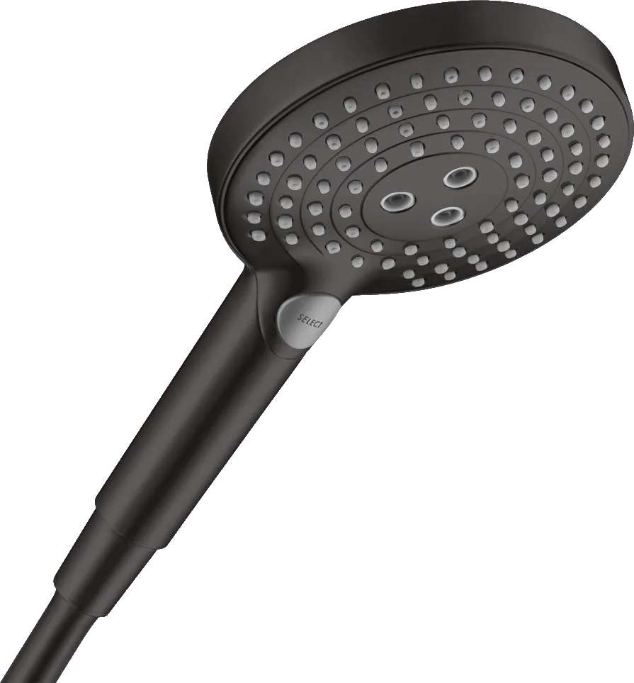 Käsisuihku hansgrohe Raindance Select S 120 3jet PowderRain Matta must