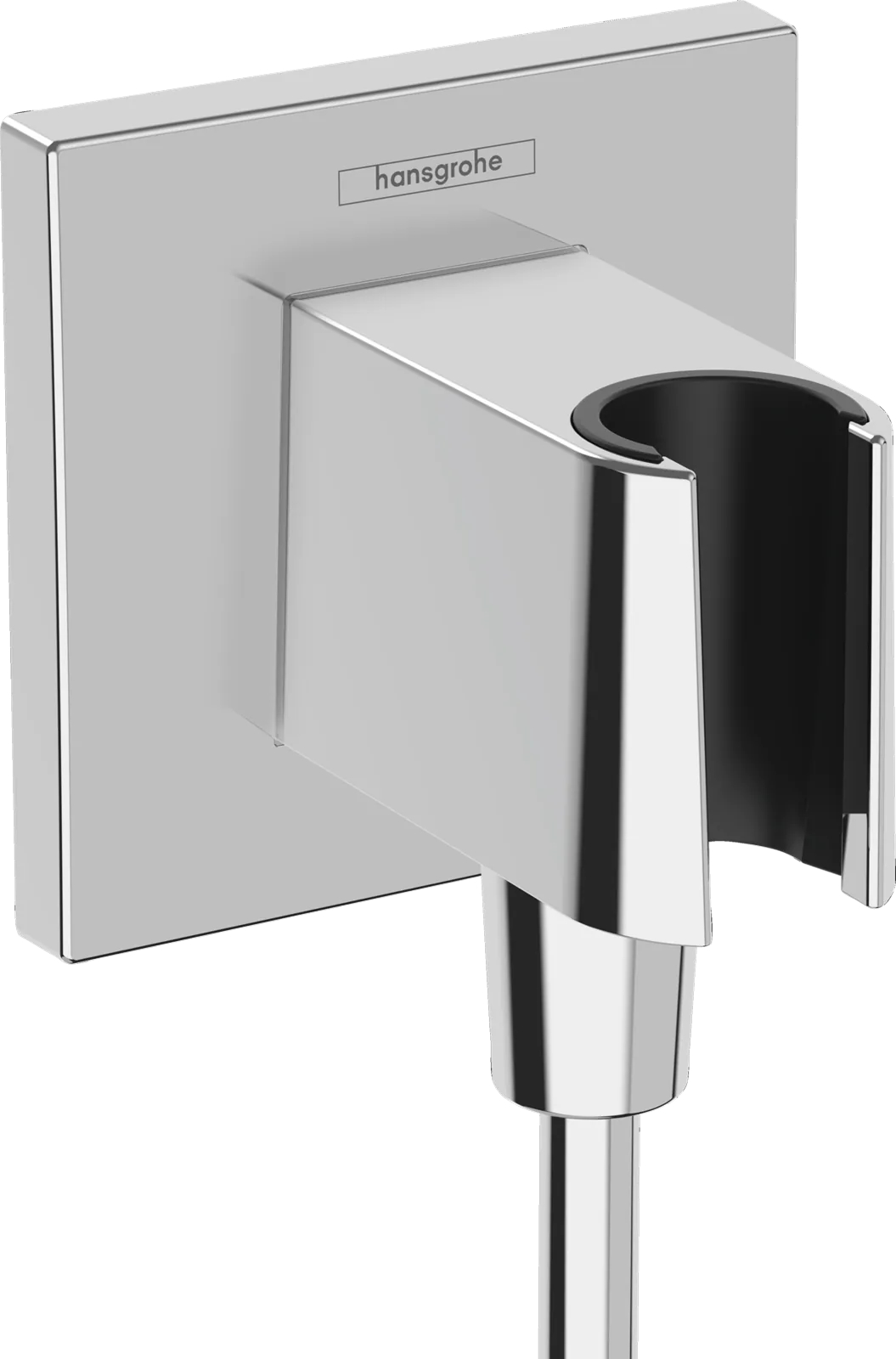 Seinäliitin hansgrohe FixFit E, suihkupidikkeellä kromi