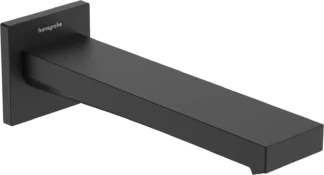 Juoksuputki piiloasennus hansgrohe Tecturis E G 1/2, 210 mm mattamusta