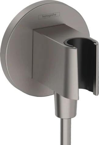 Seinäliitin hansgrohe FixFit S takaiskventiili h.musta