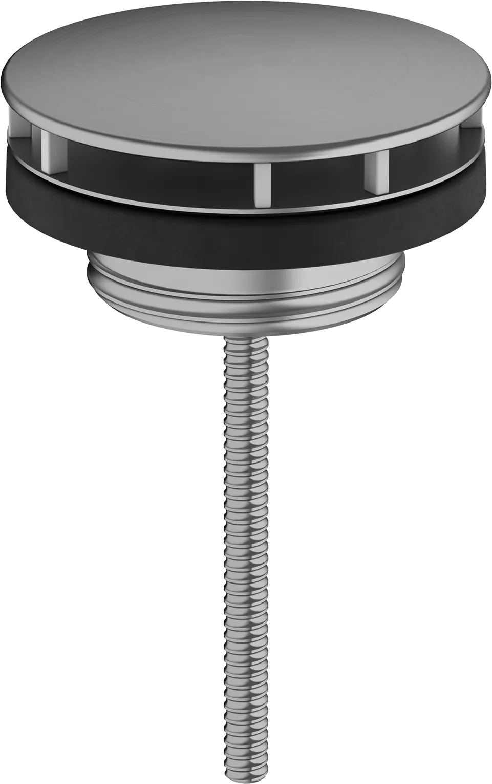 Pohjaventtiili hansgrohe p.vent sulkeutumaton h.musta
