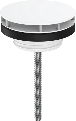 Pohjaventtiili hansgrohe p.vent sulkeutumaton m.valkoin