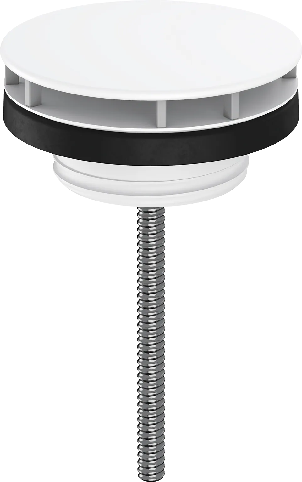 Pohjaventtiili hansgrohe p.vent sulkeutumaton m.valkoin