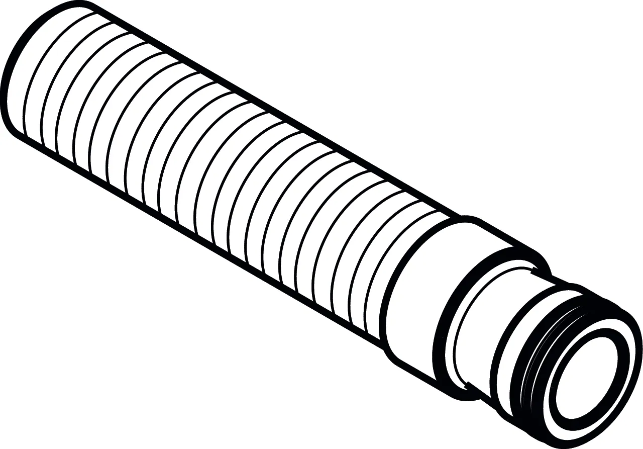 Juoksuputken yhde AXOR AXOR G1/2"+O-RENGAS