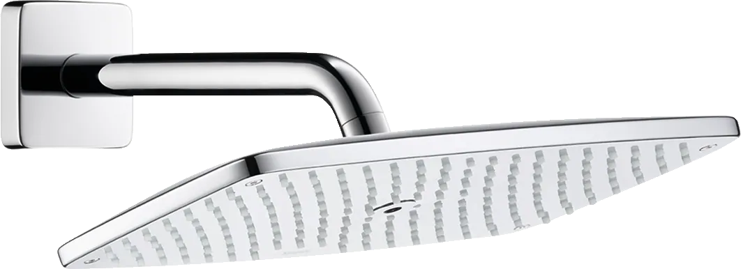 Yläsuihku suihkuputkella hansgrohe Raindance E DN15 AIR 360 1JET/KROMI