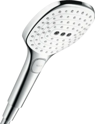 Käsisuihku (3-toiminen) hansgrohe Raindance Select E kromi /valk EcoSmart