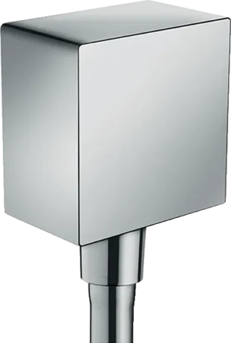 Seinäliitin hansgrohe FixFit takaiskuvent&muoviliitoksella