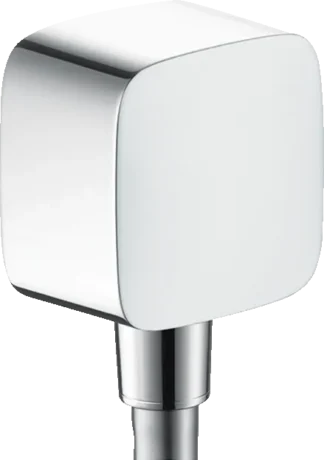 Seinäliitin hansgrohe FixFit takaiskuvent&muoviliitoksella