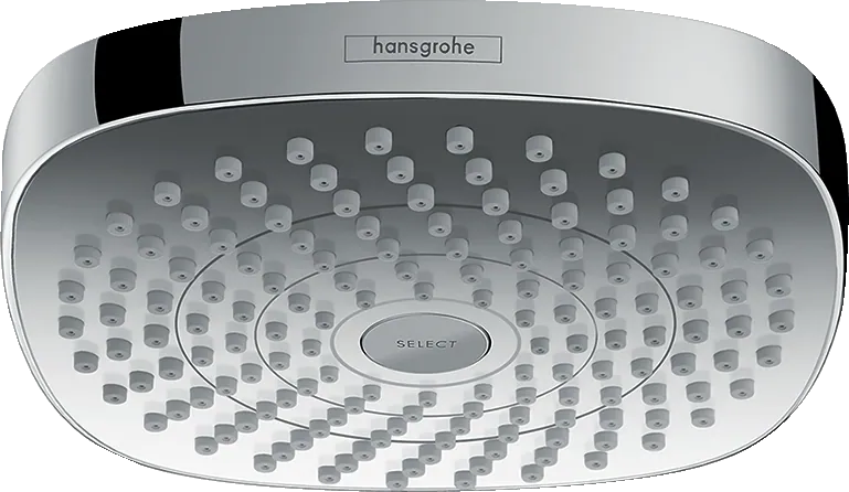Yläsuihku hansgrohe Croma Select E 2jet EcoSmart valk/kr