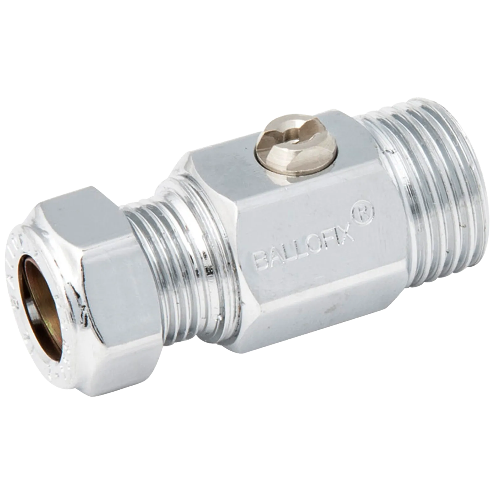Kuulasulku puserrus-/kierrelii BROEN BALLOFIX R1/2" ULKOK./DU12PUSERRUSLIIT.