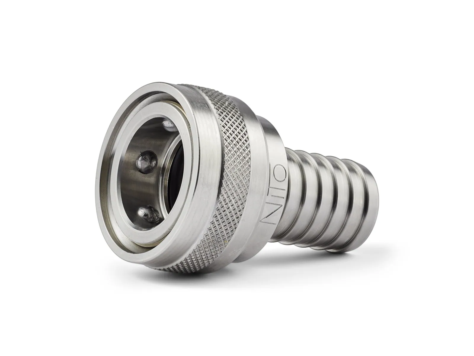 Liitinpesä letkunippa kuulapik NiTO Stainless 3/4" 19 MM/HST