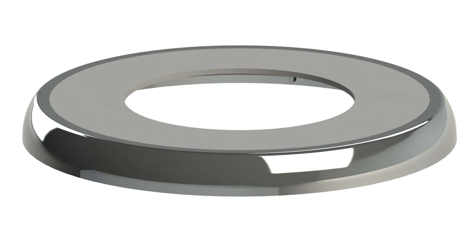 Peitelevy 1-osainen FALUPLAST Falu 46-56mm Ø74mm H=6mm harm