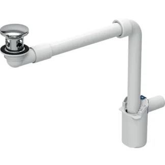 Vesilukko Geberit tilaa sääs. 32mm-1 1/4", valk.