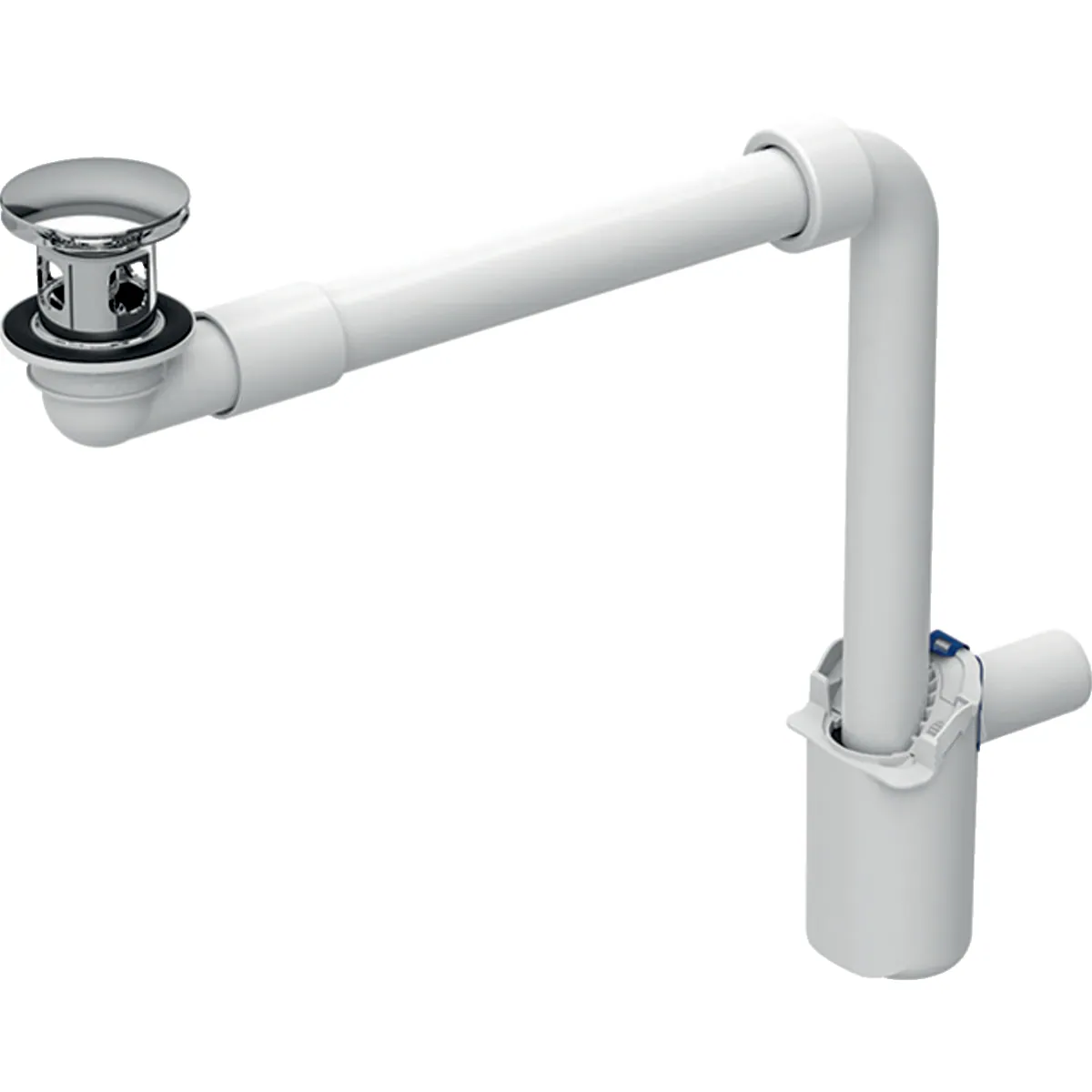 Vesilukko Geberit tilaa sääs. 32mm-1 1/4", valk.