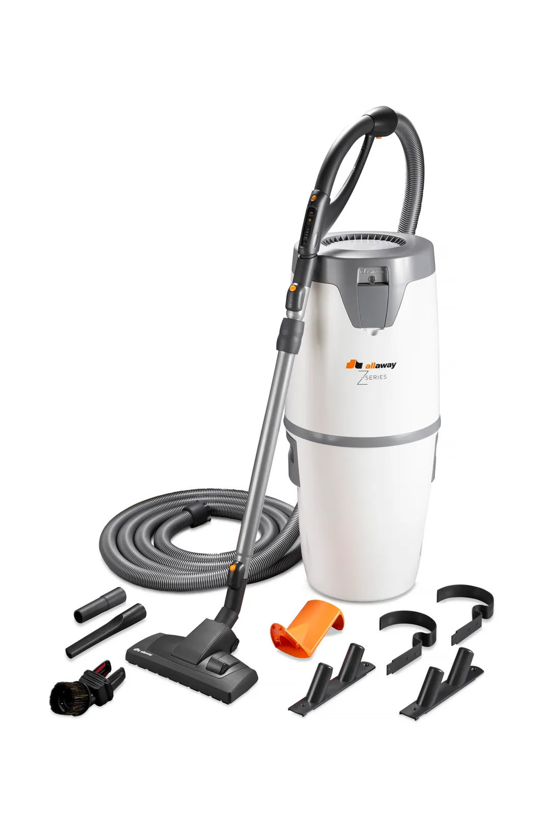 Keskuspölynimuri ALLAWAY Z-Sarja Z 45i siivousvälinesarjalla