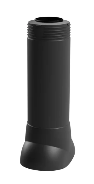 Tuuletusputki VILPE P-MALLI 110P/IS/500 MUSTA