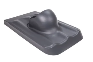 Kattoläpivienti VILPE P-MALLI XL XL UNIVERSAL HARMAA