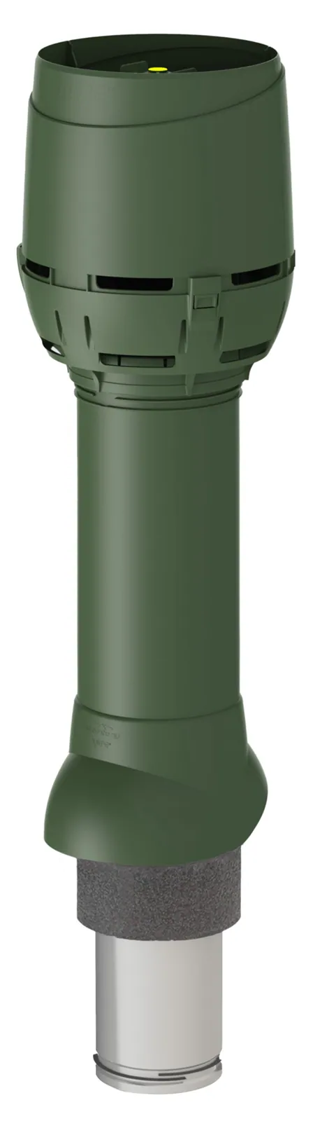 Poistoilmaputki VILPE P-MALLI 125P/IS/700 FLOW VIHREÄ