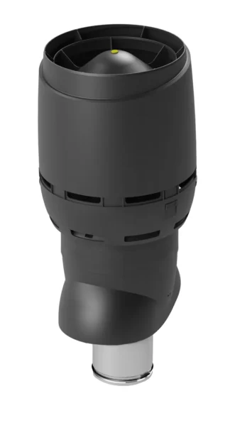 Poistoilmaputki VILPE P-MALLI 160P/IS/700 FLOW XL MUSTA