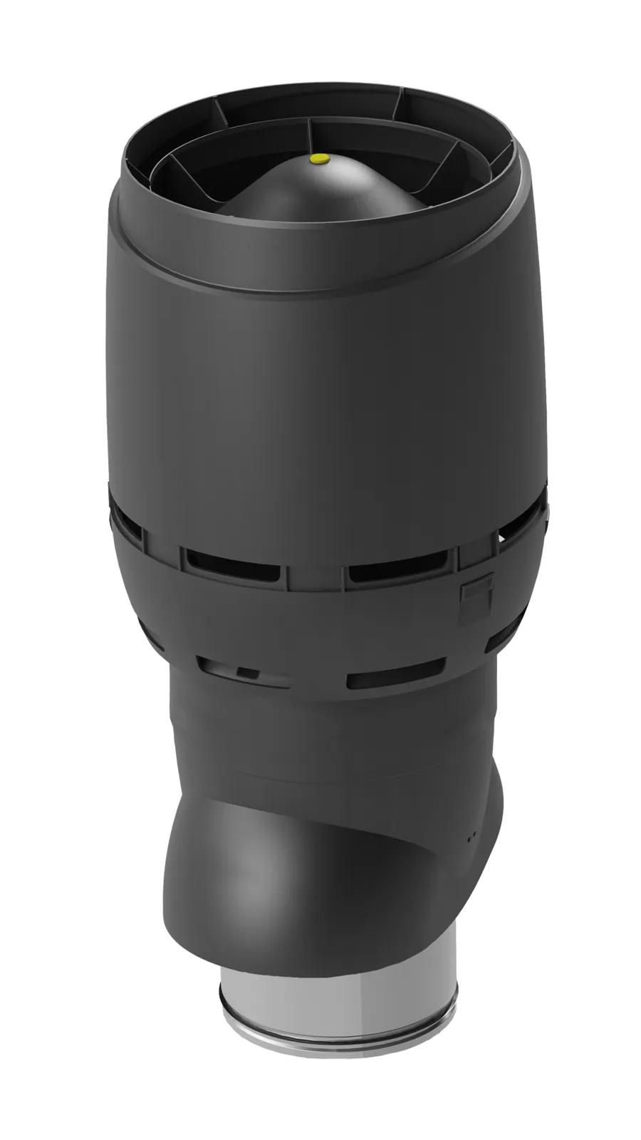 Poistoilmaputki VILPE P-MALLI 250P/IS/700 FLOW XL MUSTA