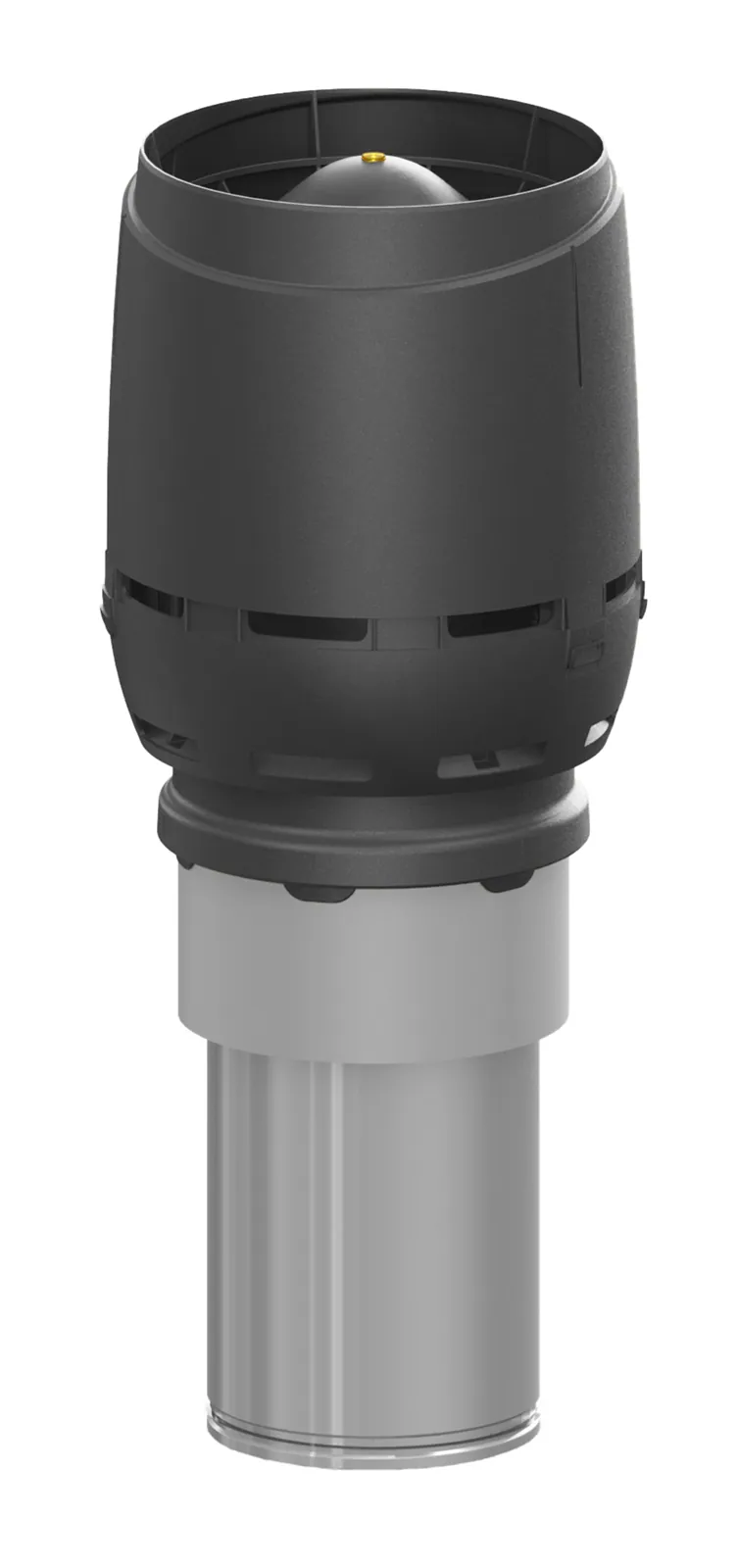 Poistoilmaputki VILPE C-MALLI 250C/IS/450 FLOW XL MUSTA
