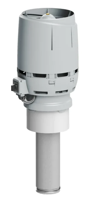 Huippuimuri VILPE C-MALLI ECO125C/400 FLOW VAALEANHARMAA