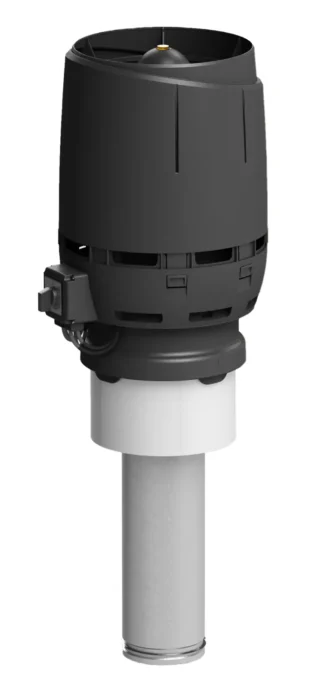 Huippuimuri VILPE C-MALLI ECO125C/400 FLOW MUSTA