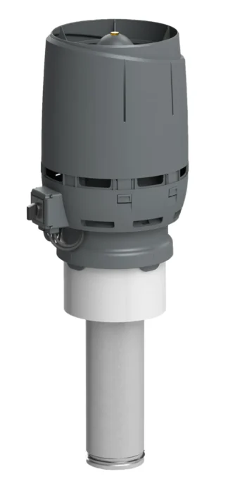 Huippuimuri VILPE C-MALLI ECO125C/400 FLOW HARMAA